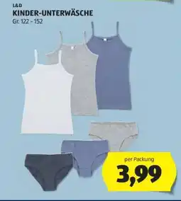 Hofer Kinder Unterwäsche Angebot