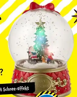 TEDi LED-Schneekugel Angebot