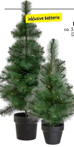 TEDi Künstlicher LED Tannenbaum Angebot