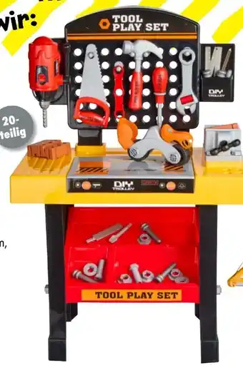 TEDi Werkbank Spielset Angebot