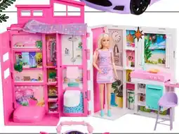 TEDi Mattel Barbie Ferienhaus mit Möbeln & Puppe Angebot