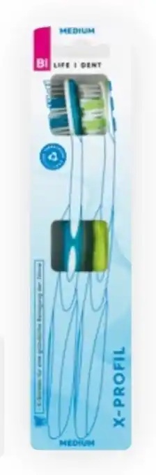 Bipa Bi Life Dent X-Profil Zahnbürsten Angebot