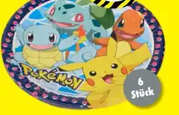 TEDi Pappteller Pokemon Angebot