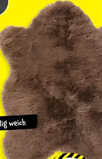 TEDi Deko-Kunstfell-Teppich Angebot