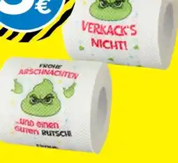 TEDi Weihnachtsmuffel Toilettenpapier Angebot