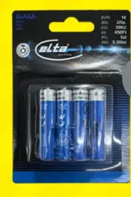 TEDi Elta Batterien Angebot