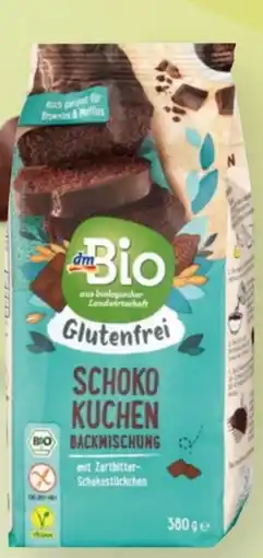 dm dmBio Glutenfreie Backmischung Schokokuchen Angebot