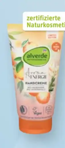 dm Alverde Handcreme Aroma Energie Angebot