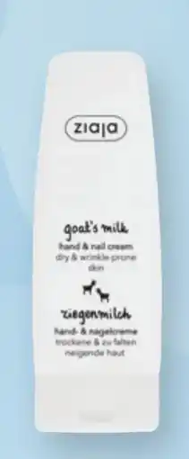 dm Ziaja Hand-Nagelcreme Ziegenmilch Angebot