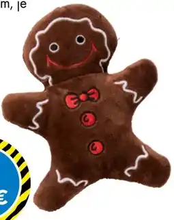 TEDi Hunde Plüschspielzeug Lebkuchenmann Angebot