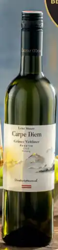 Hofer Lenz Moser Carpe Diem Grüner Veltliner Angebot