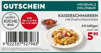Billa Kaiserschmarren Angebot