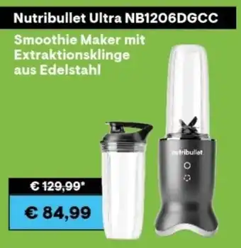 Smoothie maker mit extraktionsklinge aus edelstahl