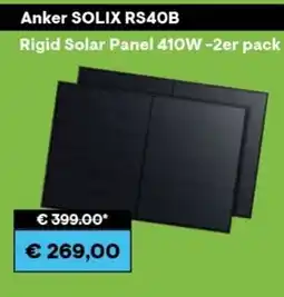 0815 Anker solix rs40b rigid solar panel 410w-2er pack Angebot
