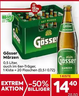 Billa Gösser Märzen Angebot