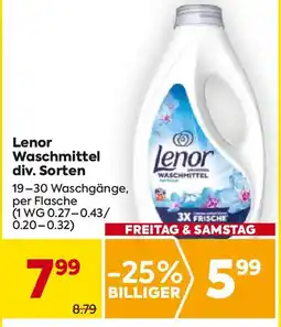 Billa Lenor waschmittel Angebot