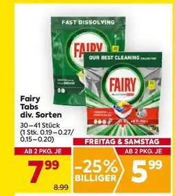 Billa Fairy tabs Angebot