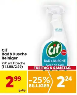 Billa Cif Bad & Dusche Reiniger Angebot