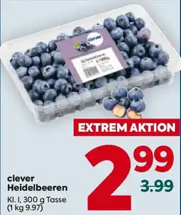 Billa Clever heidelbeeren Angebot