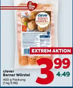 Billa Clever berner würstel Angebot