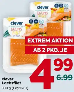 Billa Clever lachsfilet Angebot