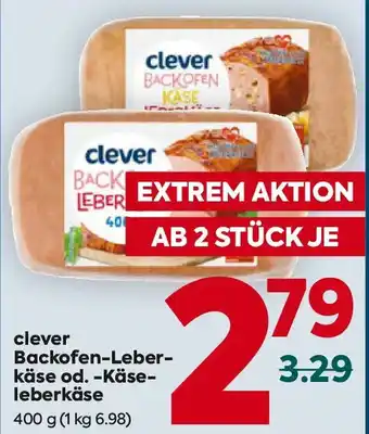 Clever backofen-leber- käse od. käse-leberkäse