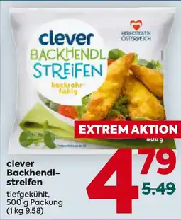 Billa Clever backhendl streifen Angebot