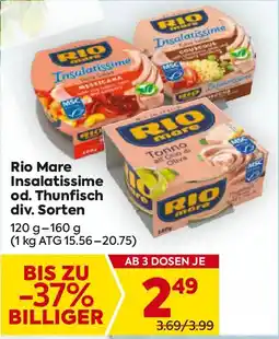 Billa Rio Mare Insalatissime od. Thunfisch Angebot
