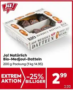 Billa Ja! natürlich bio-medjoul-datteln Angebot