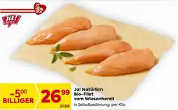 Billa Ja! natürlich bio-filet vom wiesenhendl Angebot