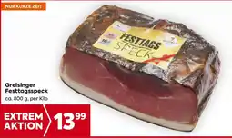 Billa Greisinger festtagsspeck Angebot