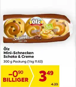 Billa Ölz Mini-Schnecken Schoko & Creme Angebot