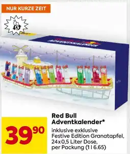 Billa Red Bull Adventkalender Angebot