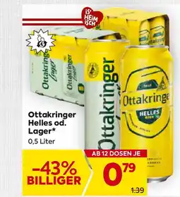 Billa Ottakringer helles od. lager Angebot