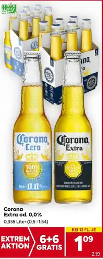Billa Corona Extra od. 0,0% Angebot