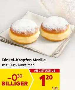 Billa Dinkel-krapfen marille Angebot
