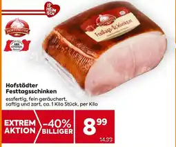 Billa Hofstädter festtagsschinken Angebot