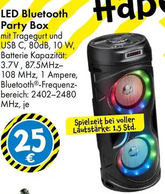 TEDi Led bluetooth party box Angebot