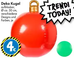 TEDi Deko Kugel Angebot
