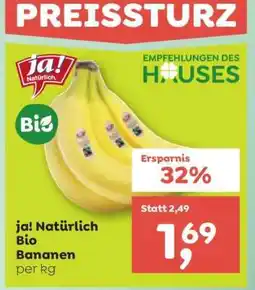 ADEG Ja! Natürlich Bio-Bananen Angebot