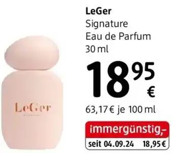 dm LeGer Angebot