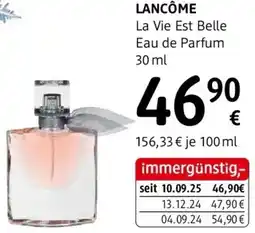 dm Lancôme Angebot