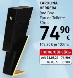 dm Carolina herrera Angebot