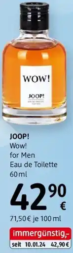 dm Joop! Angebot