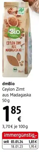 dm dmBio Angebot