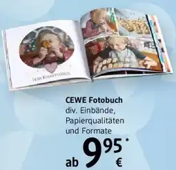 dm CEWE Fotobuch Angebot