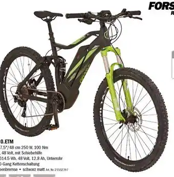 Forstinger E-Bike MTB Graveler 20.ETM Angebot
