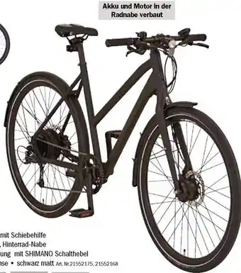 Forstinger E-Bike City Urbanicer Angebot