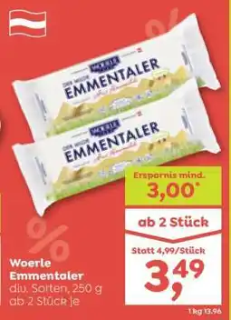 ADEG Woerle Emmentaler Angebot