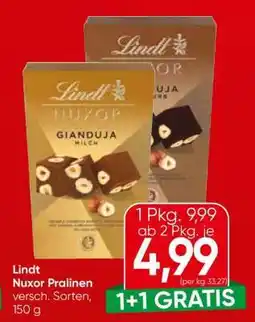 Eurospar Lindt Nuxor Pralinen Angebot